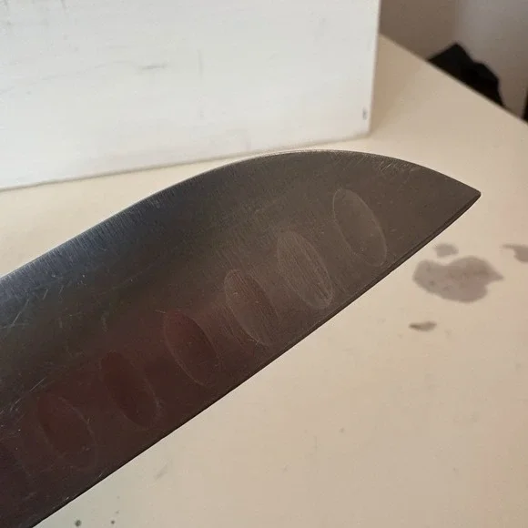 J.A. Henckels International Santoku Knife Hollow Edge Blade Full Tang 31170-140